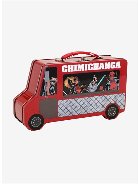 Marvel Deadpool Chimichanga Truck Metal 